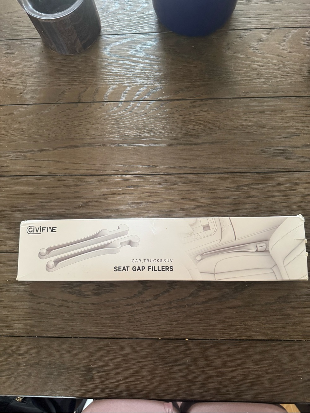 GIVIFIVE Seat Gap Fillers - White